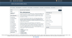 Desktop Screenshot of gry-planszowe.net
